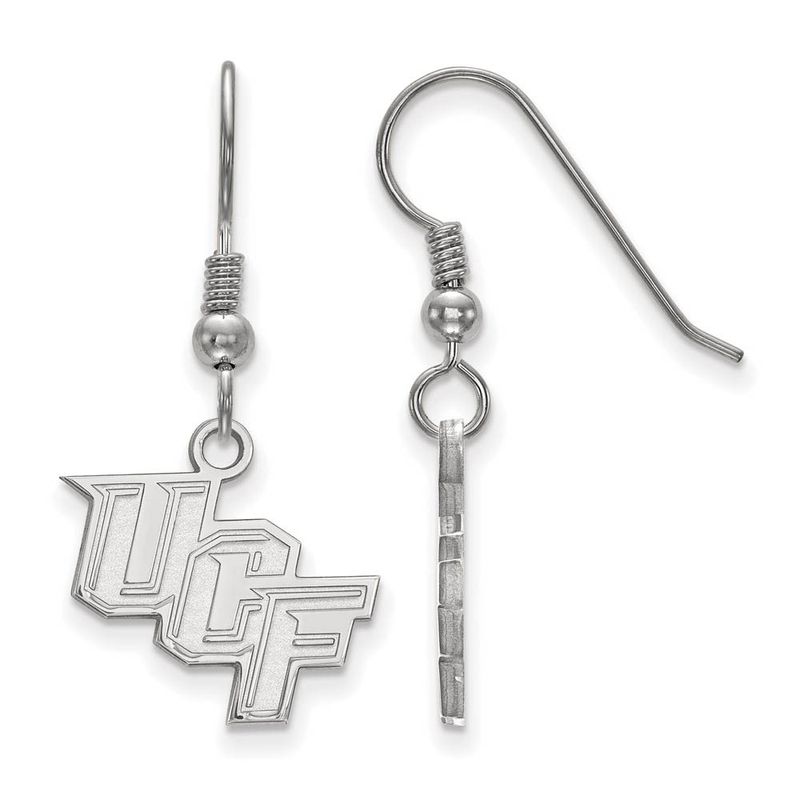 Sterling Silver Univ. Of Central Florida Dangle Earrings